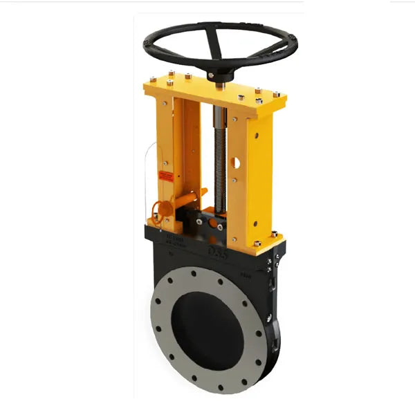 Válvula chuchilla acero al carbono 110 mm